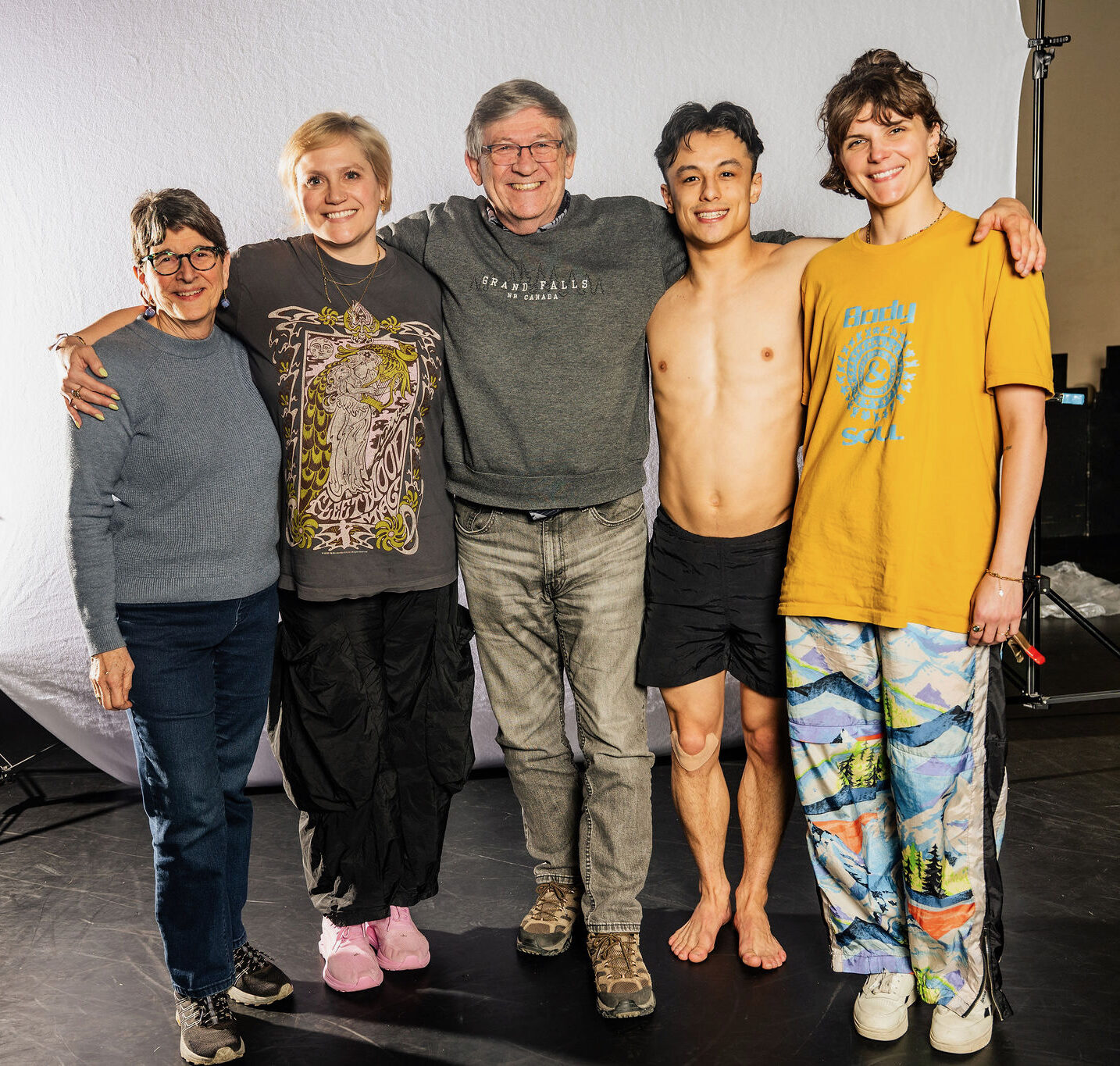 The key creative team behind Dancer the Musical
